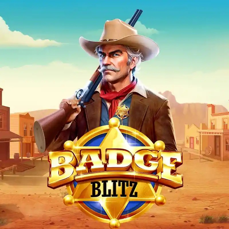 Slots logo of Badge Blitz from Pragmatic Play at Spinzen Casino