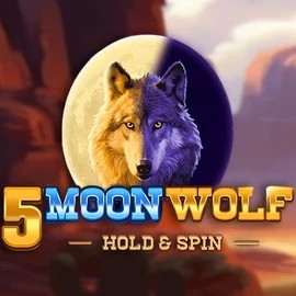 5 Moon Wolf slot logo by Apparat Gaming at Spinzen Casino5 Moon Wolf