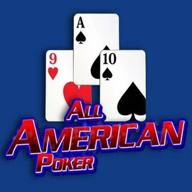 All American Poker casino game by RTG (Reel Time Gaming) – featured logo at Spinzen Casino