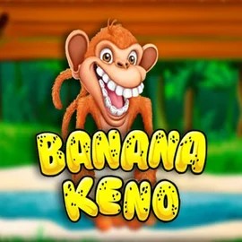 Banana Keno slot logo by Caleta Gaming at Spinzen CasinoBanana Keno