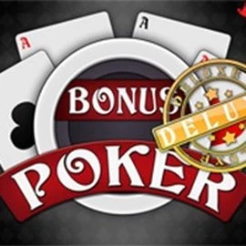 Bonus Poker Deluxe - 3 Hands slot visual from RTG (Reel Time Gaming) available on sspinzen.com