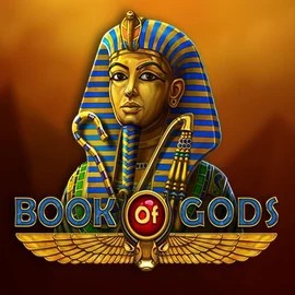 Logo of Book of Gods from BF Games at Spinzen Casino