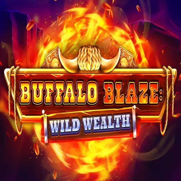 Buffalo Blaze Wild Wealth logo – Slots by OctoPlay at Spinzen Casino