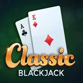 Classic Blackjack slot icon by Red Tiger Gaming, available at Spinzen Casino