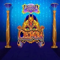 Official Slots logo: Diamond Spins Cleopatra by IGT at Spinzen Casino