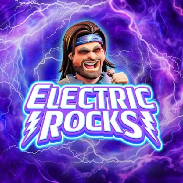 Official Slots logo: Electric Rocks by Inspired Gaming at Spinzen Casino