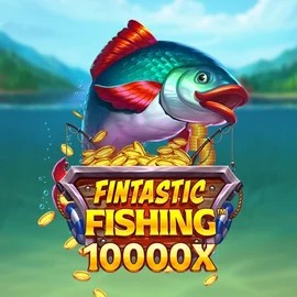Fintastic Fishing slot logo by Foxium at Spinzen CasinoFintastic Fishing