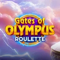 Official Live Casino logo: Gates of Olympus Roulette by Pragmatic Play at Spinzen Casino