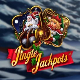 Jingle Jackpots slot logo by Dragon Gaming at Spinzen CasinoJingle Jackpots