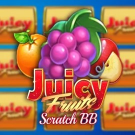 Juicy Fruits Scratch BB slot logo by Barbara Bang at Spinzen CasinoJuicy Fruits Scratch BB