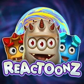 Reactoonz casino game by Play'n GO – featured logo at Spinzen Casino
