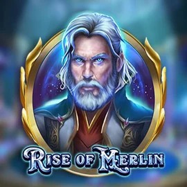 Rise of Merlin slot logo by Play'n GO at Spinzen Casino
